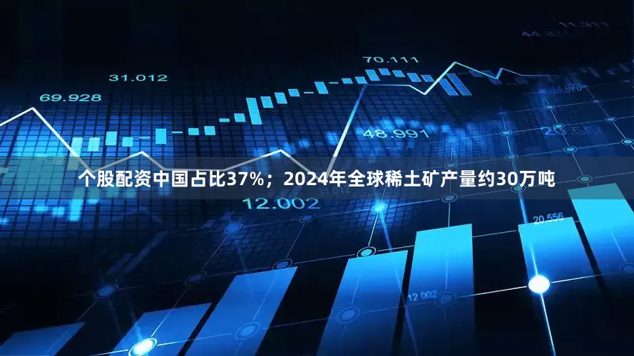 个股配资中国占比37%；2024年全球稀土矿产量约30万吨